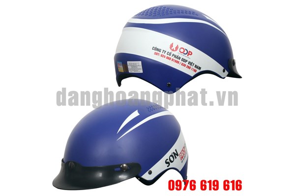 Mũ bảo hiểm logo Sơn Pro - Mũ Bảo Hiểm Đặng Hoàng Phát - Công Ty TNHH Sản Xuất Thương Mại Đặng Hoàng Phát